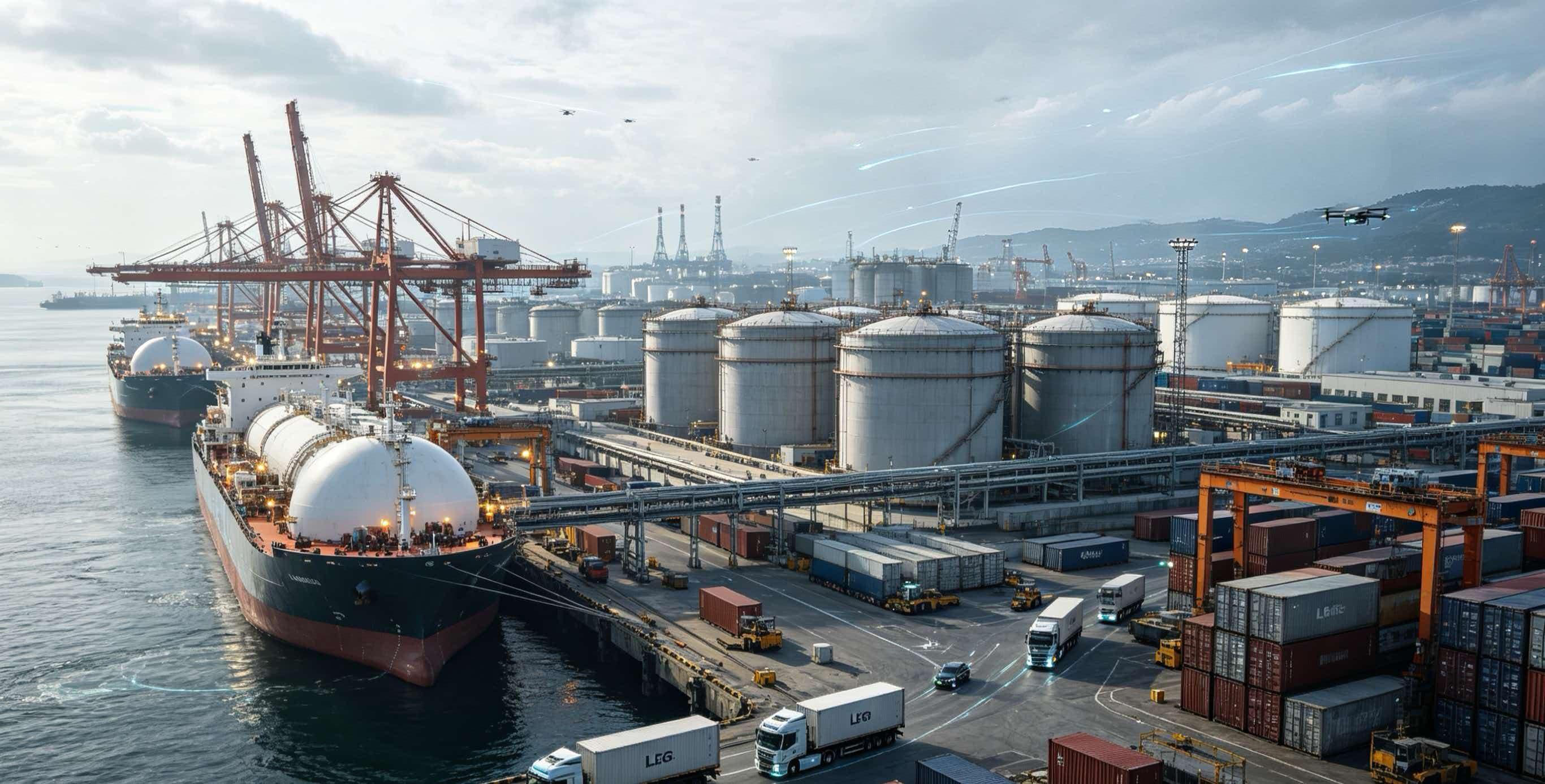 Oalink supply chain and logistics network